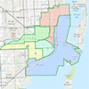 City of Miami District Map