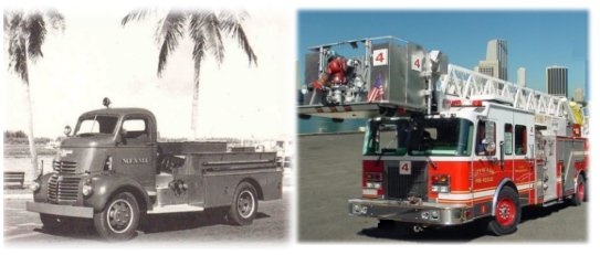 Miami Fire-Rescue Then and Now