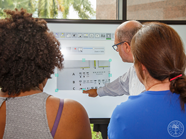 Commissioner Rusell Leading the Sunshine Meeting on TriRail